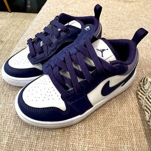 Purple Air Jordan low top